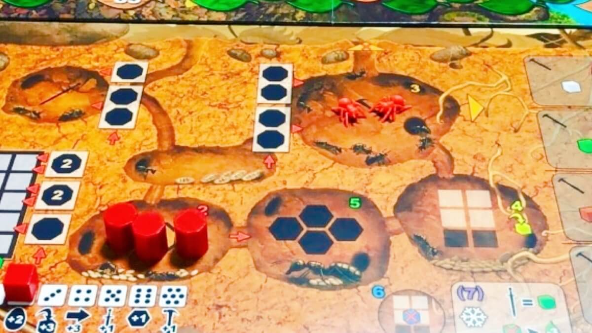 ボードゲームの蟻の国