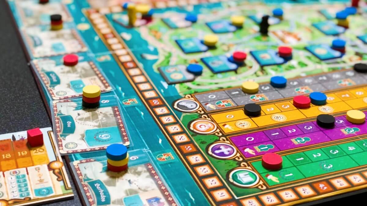 ボードゲームのコインブラ
