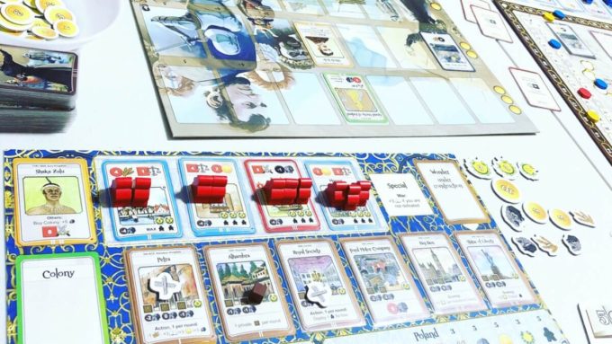 ボードゲームのネイションズ