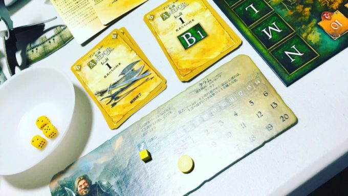 ボードゲームのアンドールの伝説