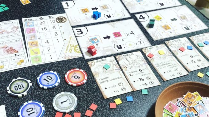 ボードゲームのファクトリア