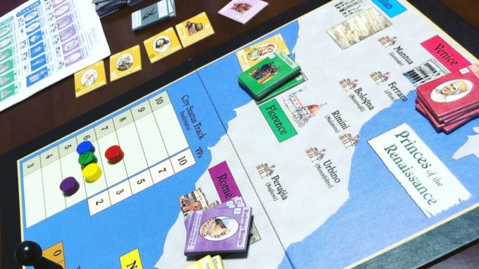 ボードゲームのルネッサンスの君主