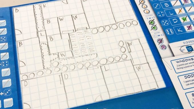 ボードゲームのFloor Plan