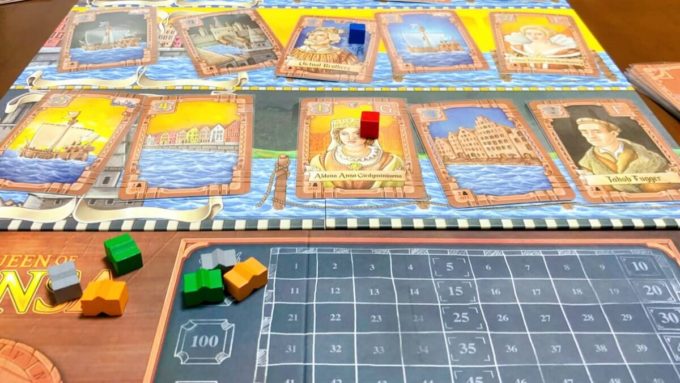 ボードゲームのハンザの女王