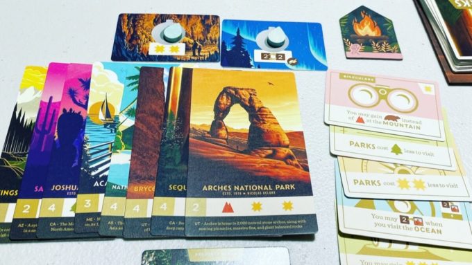 ボードゲームのPARKS