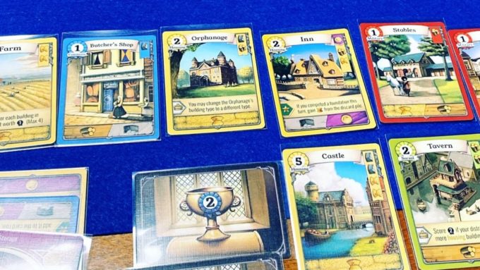 ボードゲームのタウンビルダー