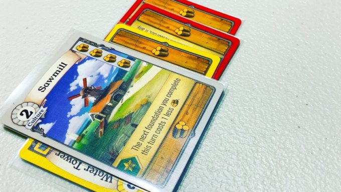 ボードゲームのタウンビルダー