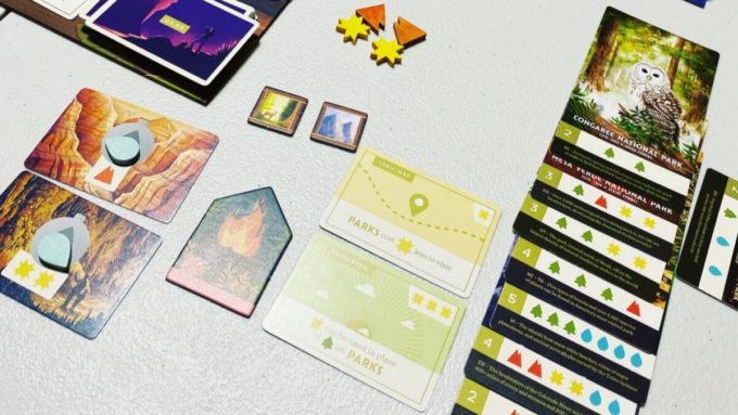 ボードゲームのパークス
