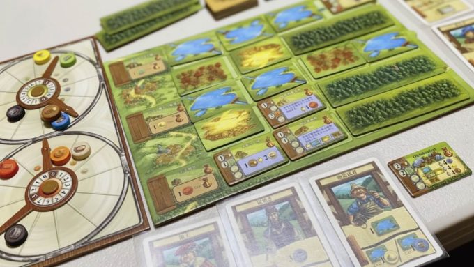 ボードゲームのグラスロード