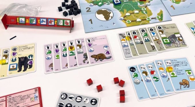 ボードゲームのインハビットジアース