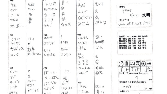 ボードゲームのエスペライゼーション