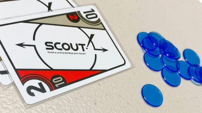 カードゲームのSCOUT!