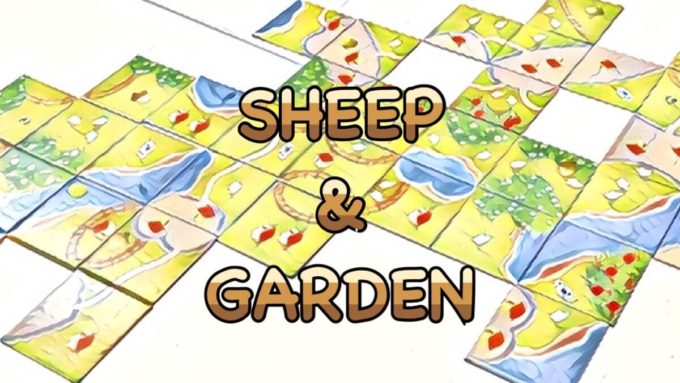sheep & garden