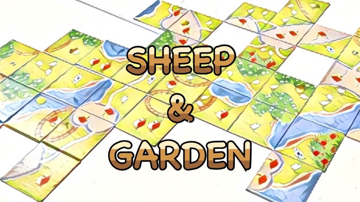 sheep & garden
