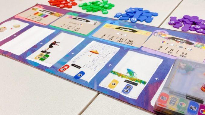ボードゲームのキャンバス