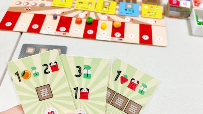 ボードゲームのフルティコラ