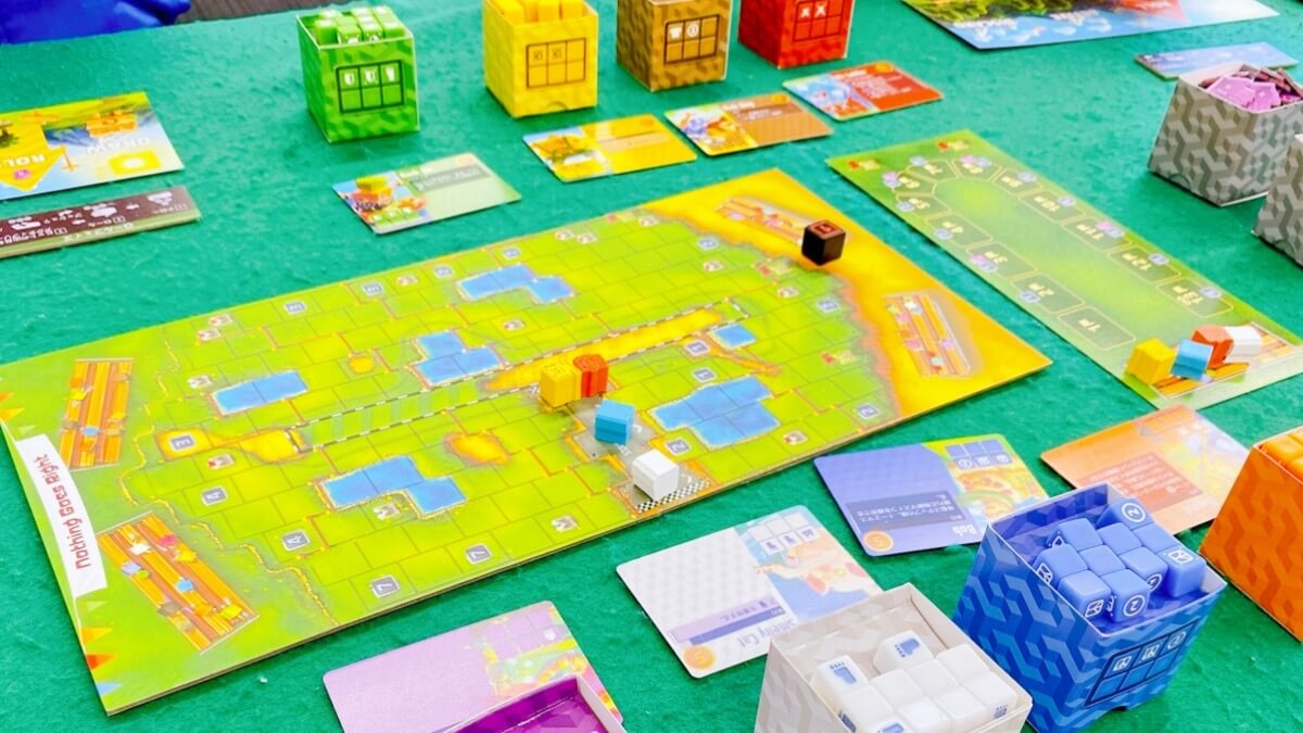 ボードゲームのキュビトス