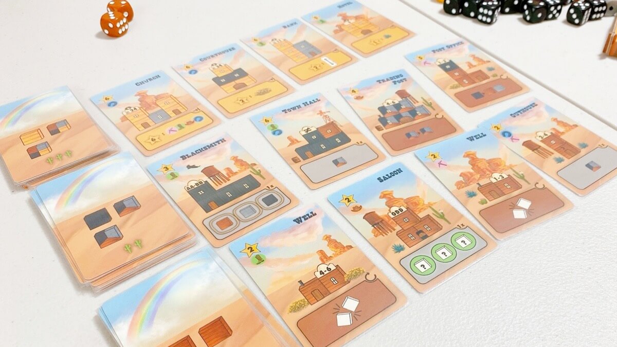 ボードゲームのタンブルタウン