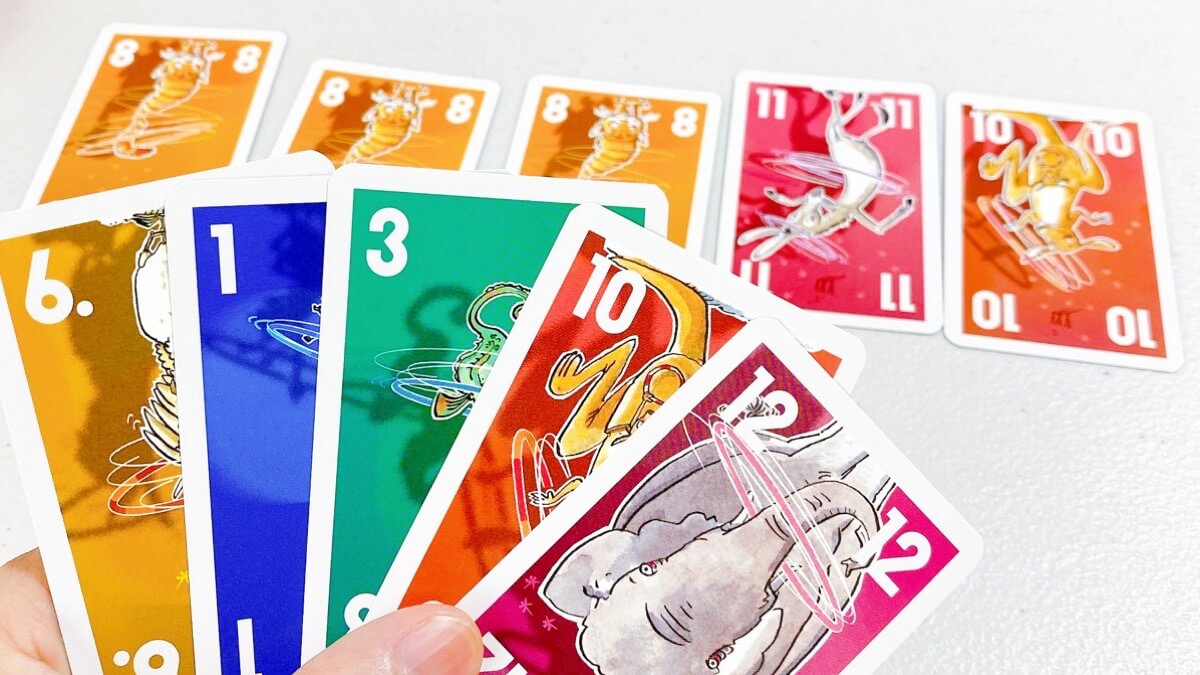 カードゲームのフラフープ