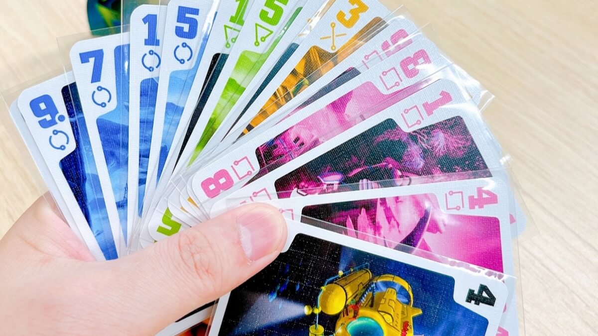 ボードゲームのザ・クルー深海