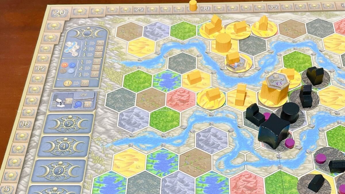 ボードゲームのテラミスティカ