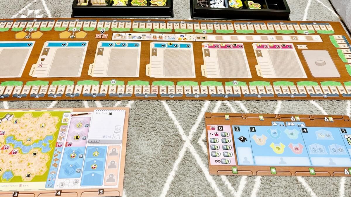 ボードゲームのアークノヴァ