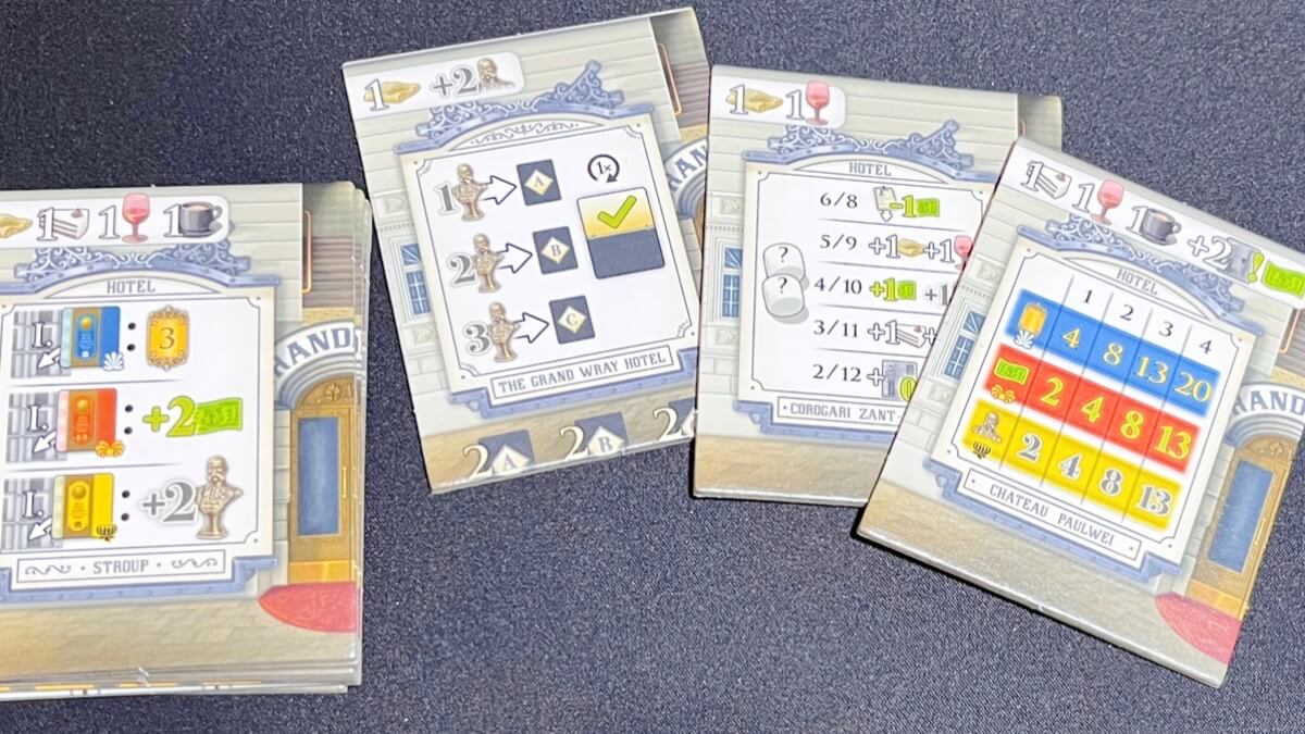 ボードゲームのグランドオーストリアホテル