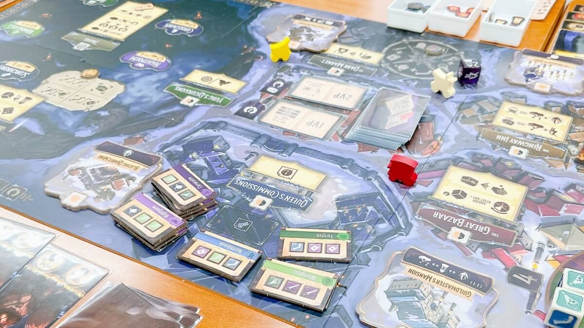 ボードゲームのマーチャンツオブザダークロード