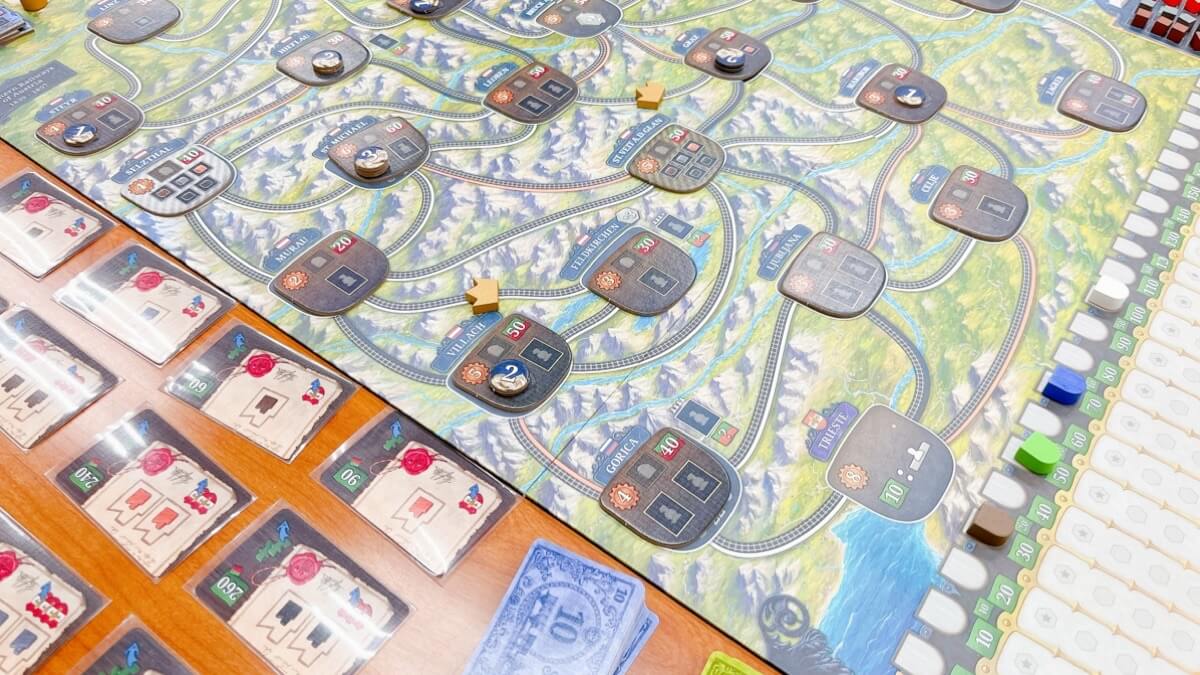 ボードゲームのインペリアル・スチーム