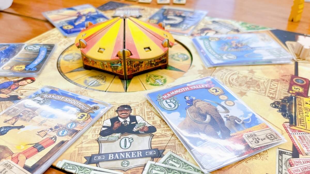 ボードゲームのテンペニーパークス