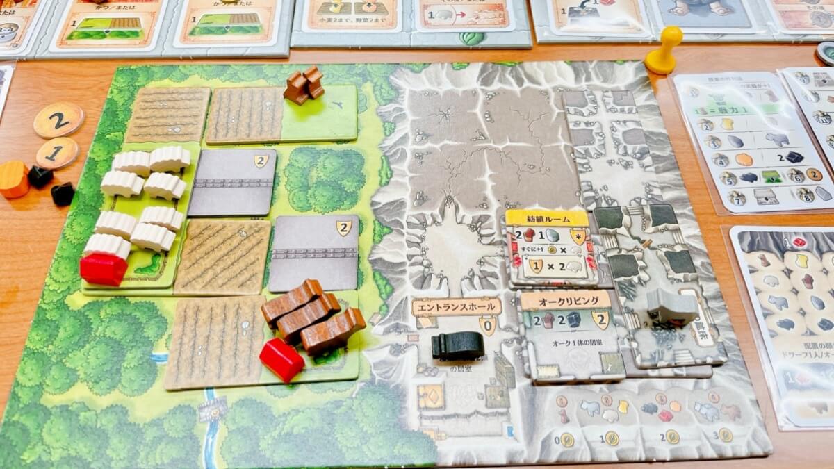 ボードゲームのカヴェルナ拡張