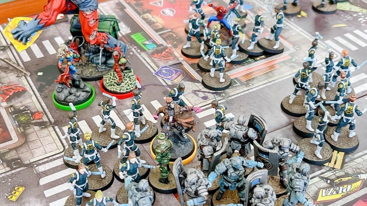 ボードゲームのマーベルゾンビーズ