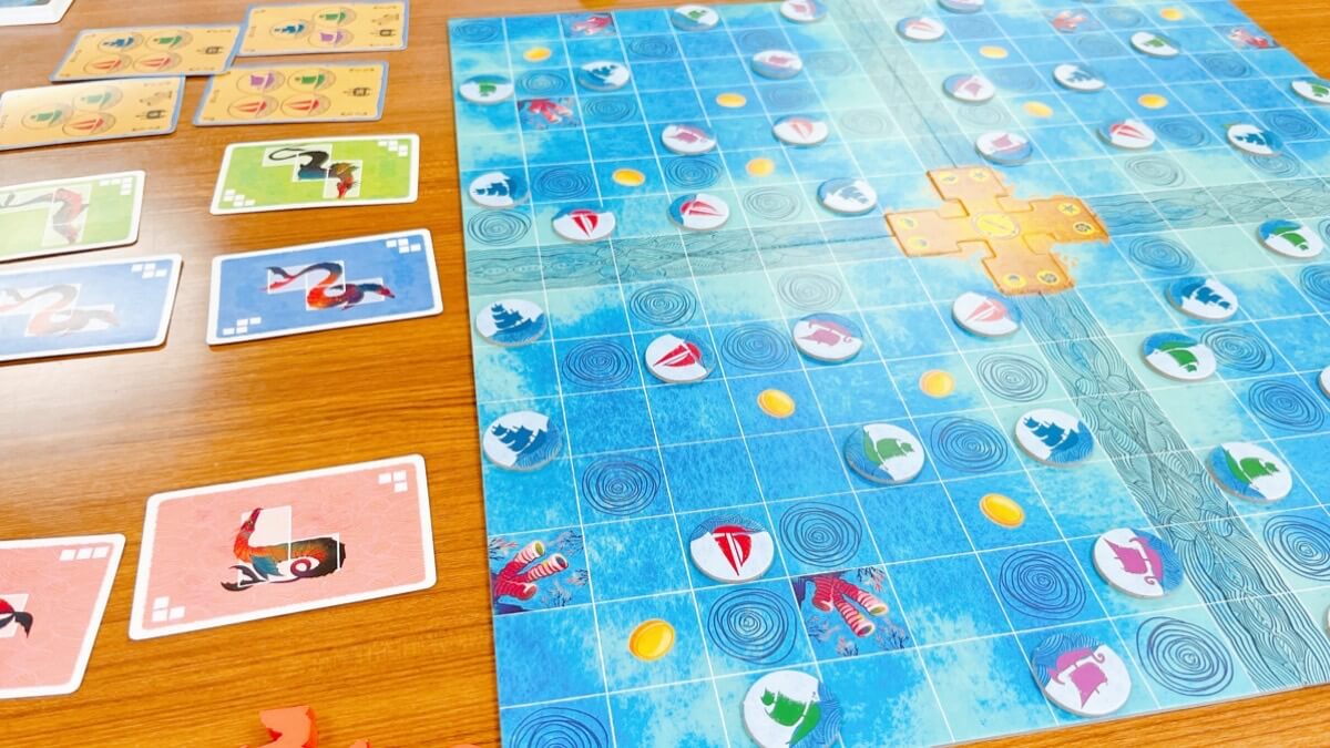ボードゲームの海鳴りのドラゴン